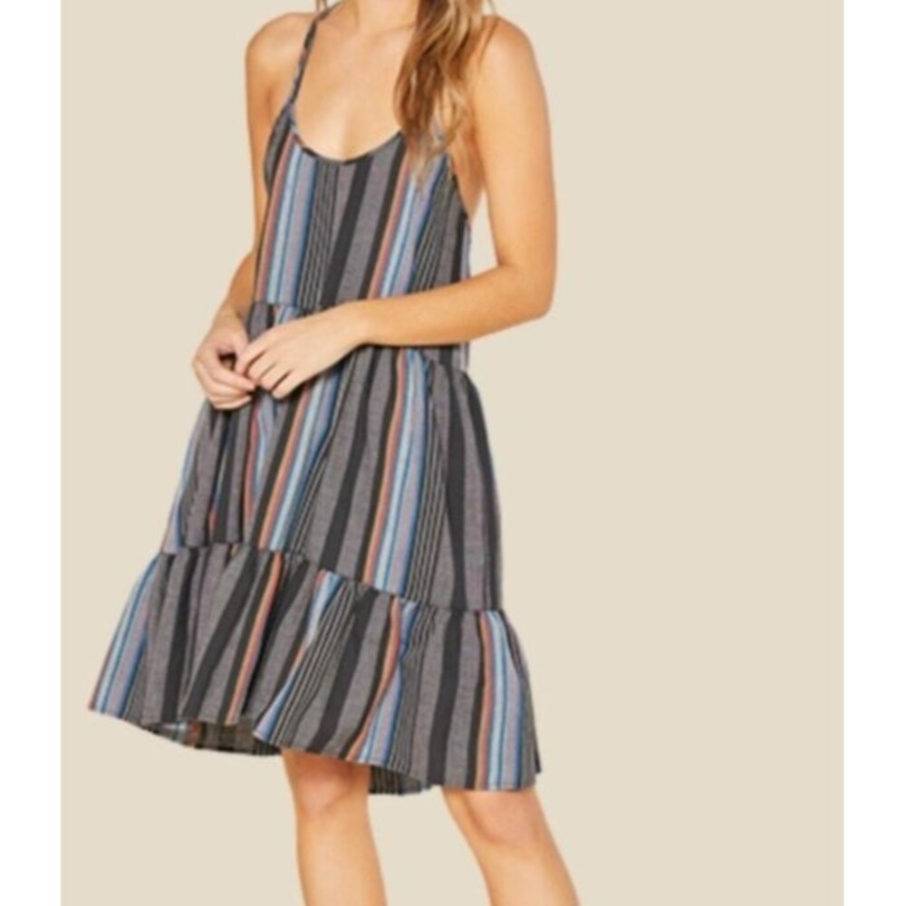 NWT Outerknown Cielo Open Back Cotton Dress Size S